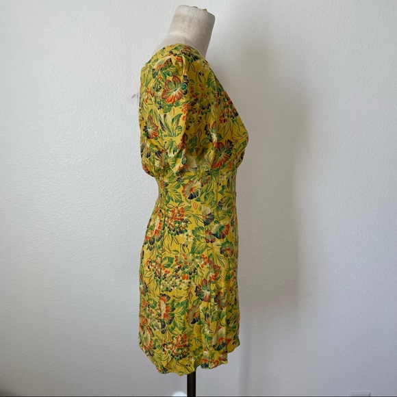 UO Bettie Twist-Front Mini Dress - Picture 7 of 8